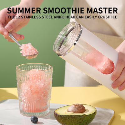 Portable Rechargeable Juice Blender Compact Handheld Electric Smoothie Maker For Travel Office Home