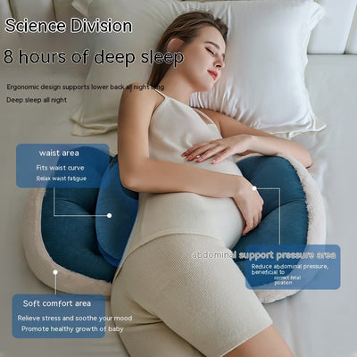 U-shaped Pregnancy Support Pillow for Side Sleeping