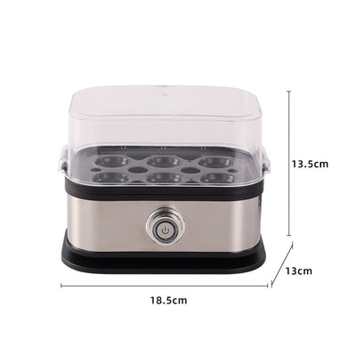 Stainless Steel Egg Boiler Small Mini-portable Belt