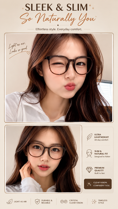 Blue Light Blocking Glasses for Men & Women | Anti Eye Strain Computer Glasses