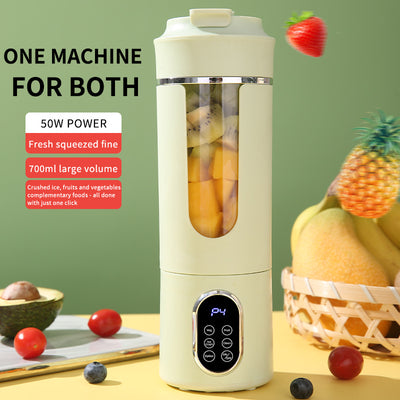 Portable Rechargeable Juice Blender Compact Handheld Electric Smoothie Maker For Travel Office Home